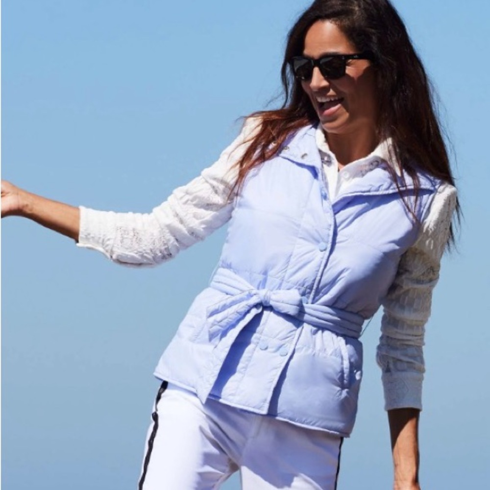 NWT ANATOMIE Periwinkle Ainslee Quilted Vest, size Small